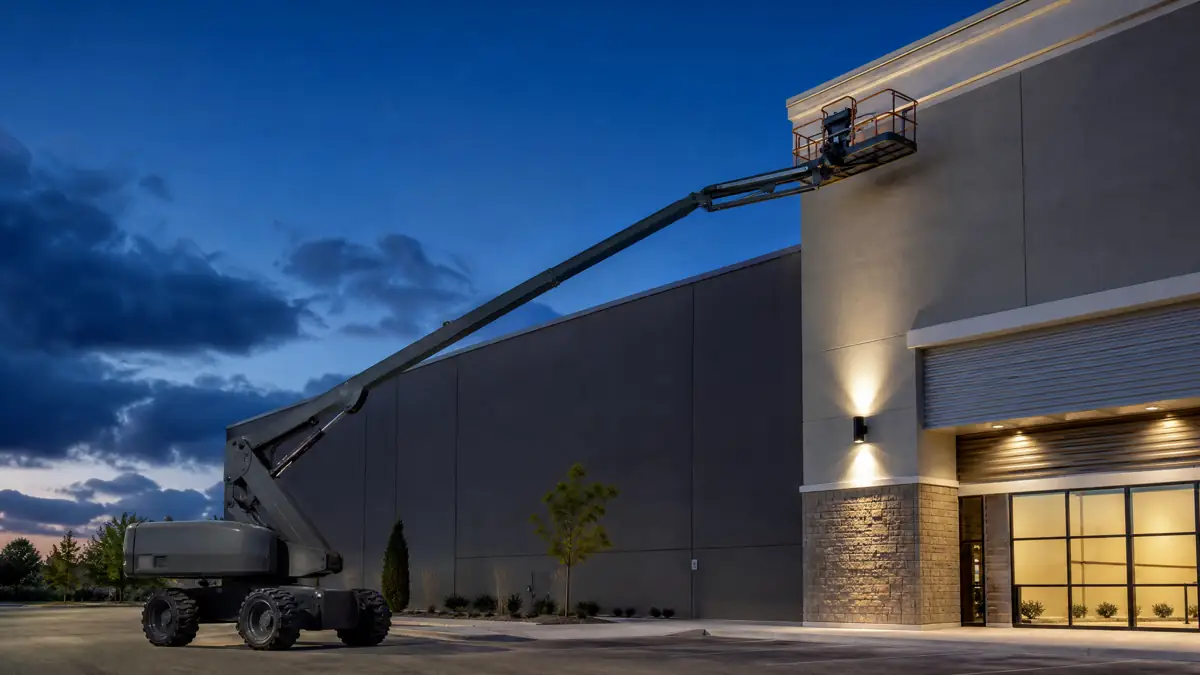 Telescopic Boom Lift Rental planning image for Wichita, KS