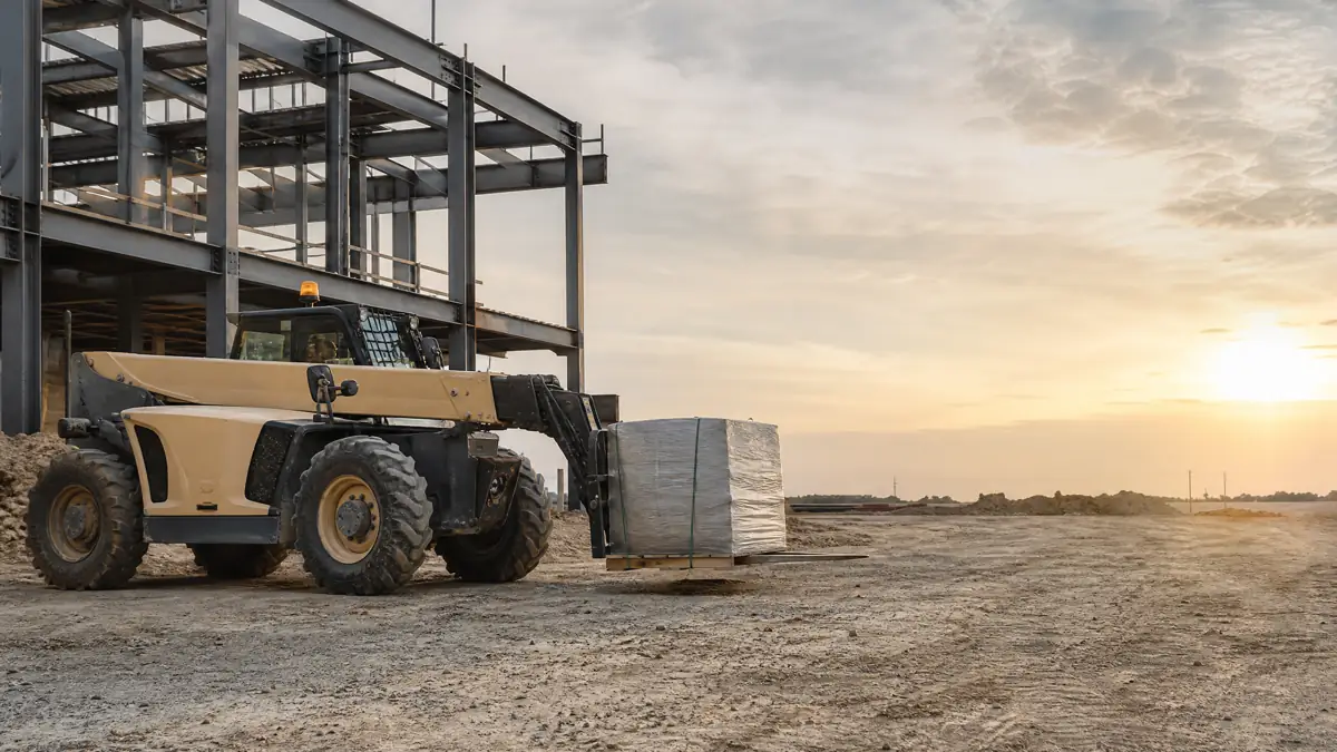 Telehandlers jobsite access in Wichita